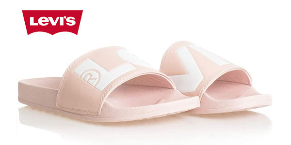 Chollo Chanclas Levi’s June Sliders para mujer por sólo 17,70€ (29% de descuento)