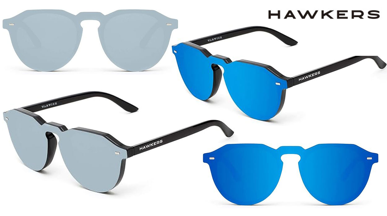 Atrévete con el estilo futurista de estas gafas de sol Hawkers que te harán destacar allá donde vayas