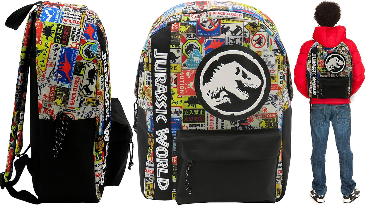 Chollo Mochila escolar Jurassic World con compartimento para portátil por sólo 14,68€ (-40%)