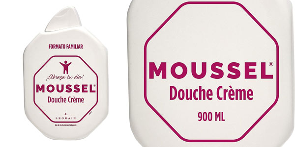 Chollazo Pack x3 Gel de baño hidratante Moussel Douche Crème de 900 ml por sólo 8,98€ con oferta 3×2 ¡2,99€ cada uno!