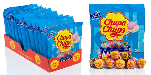 Chollo 12 bolsas de 10 unidades de Chupa Chups Milky de sabores variados por solo 17,43€ (13% de descuento)