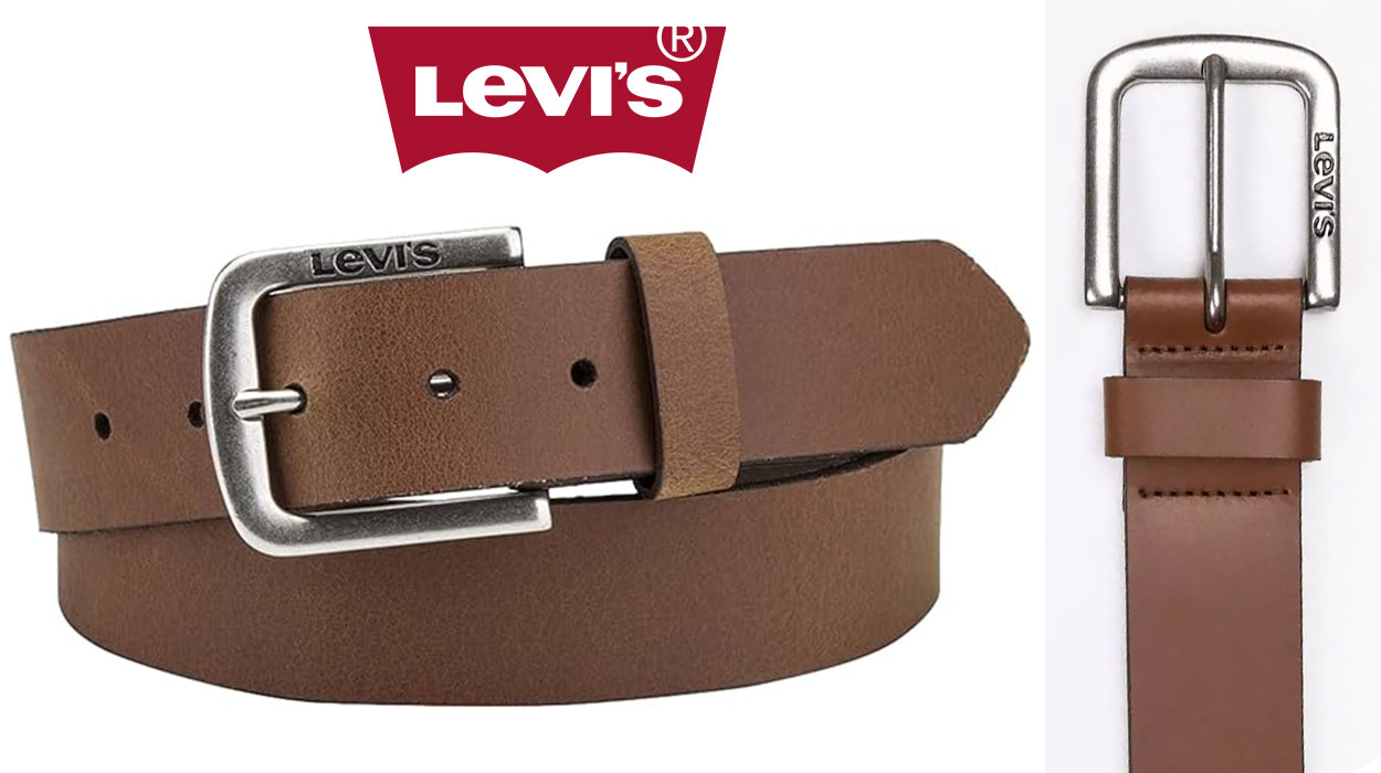 ¿El secreto para un look perfecto? ¡Este cinturón de piel Levi’s que está rebajadísimo!