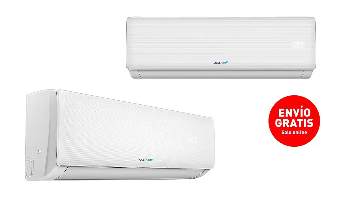 Chollo Aire acondicionado Inverter Ocelair 12 por sólo 249€ en Bauhaus