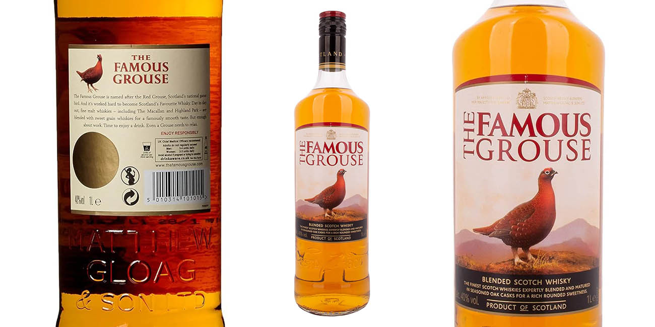 Chollo Whisky The Famous Grouse Blended de 1 litro por solo 16,64€ (-18%)