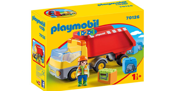 Chollo Camión de Construcción Playmobil 1.2.3 por sólo 8,77€ (51% de descuento)