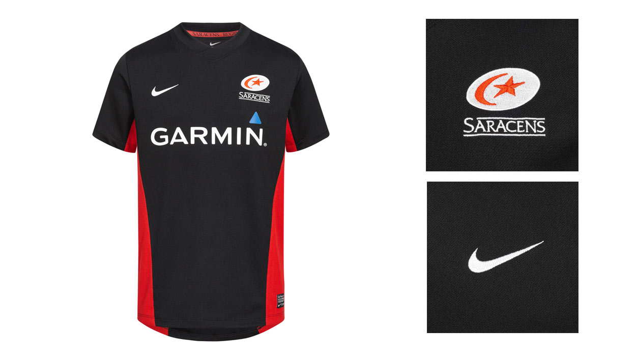 Chollo Camiseta de rugby Nike Saracens para niños por sólo 8,99€ (-85%)