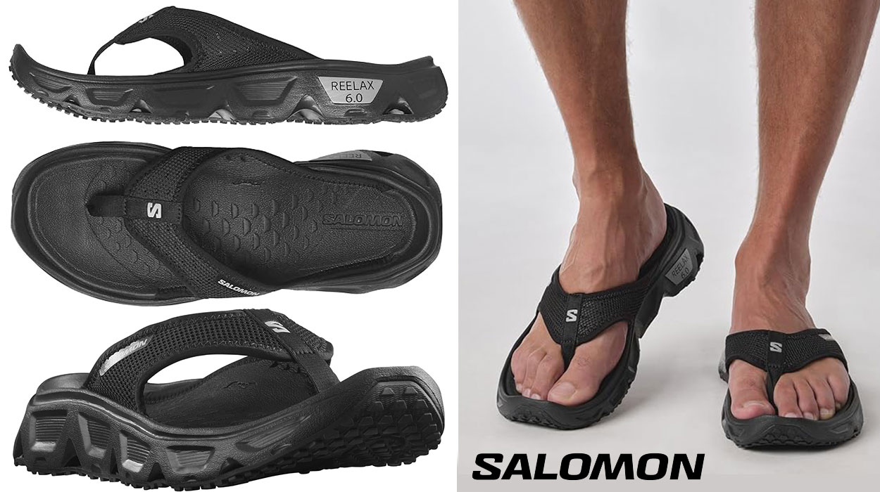 Chollo Sandalias Salomon Reelax Break 6.0 para hombre por sólo 44,95€ con envío gratis (-36%)