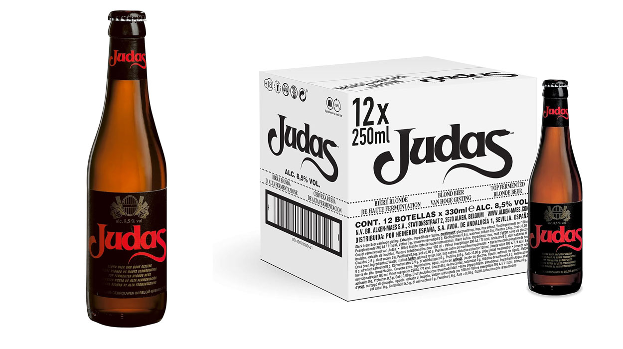 Chollo Pack x12 Cerveza Judas por sólo 19,99€ (1,66€ por botella)