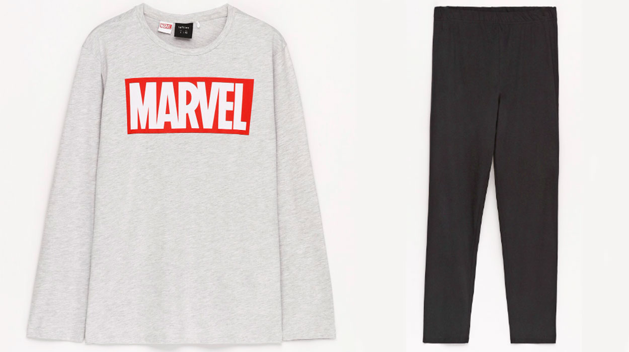 Chollo Conjunto de pijama Marvel por sólo 6,99€ (-56%)