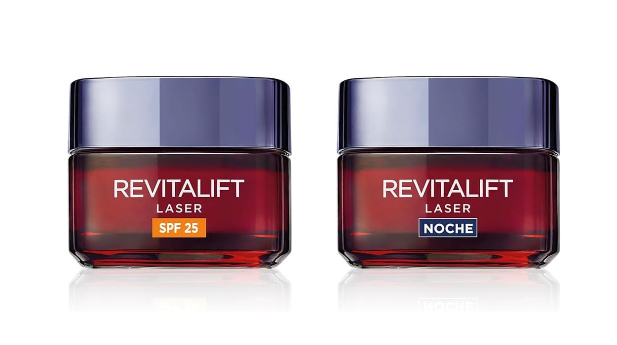 Chollo Pack L’Oréal Paris Revitalift laser (día + noche) por sólo 22,42€