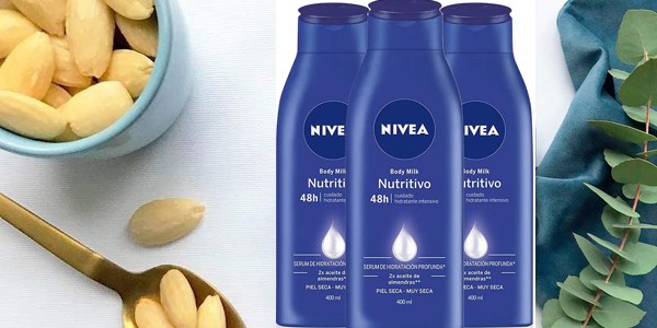 Chollo Pack x3 Nivea Body Milk Nutritivo Hidratación Profunda 400 ml por sólo 8,79€ con cupón ¡2,93€ cada una!