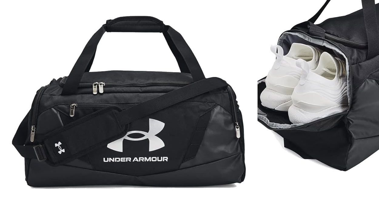 Hoy es el día perfecto para comprar esta vendidísima bolsa de deporte Under Armour a un precio buenísimo