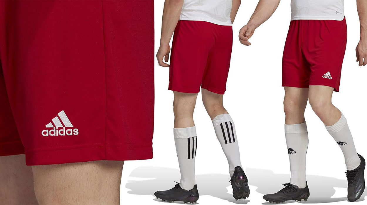 Juega como los cracks del balón con estos shorts deportivos Adidas baratísimos