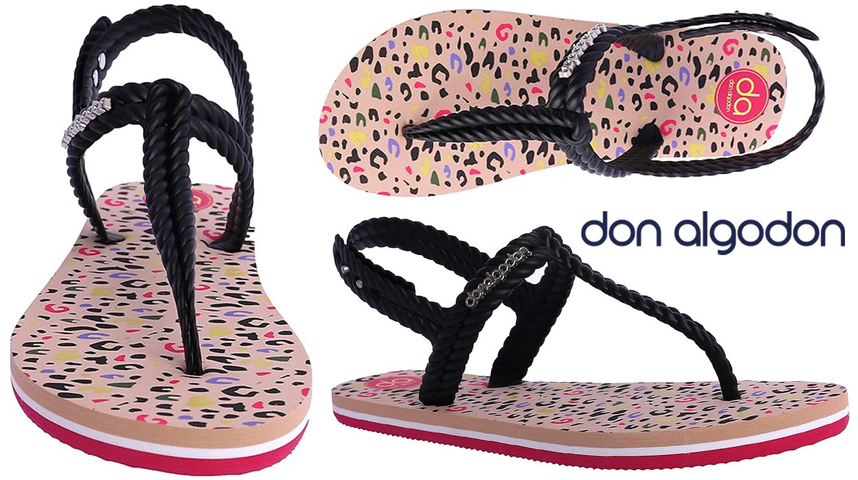 Combina moda y comodidad con estas sandalias Don Algodón: ¡Tienen un precio de risa!