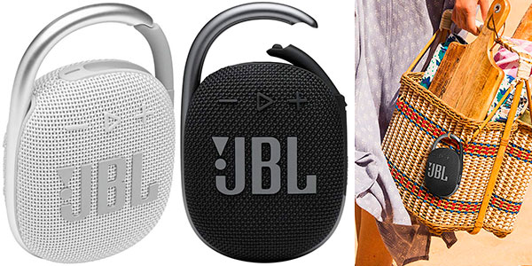 Chollo Altavoz JBL Clip 4 Eco Bluetooth 5.1 y certificación IP67 por sólo 39,99€ con envío gratis (-38%)