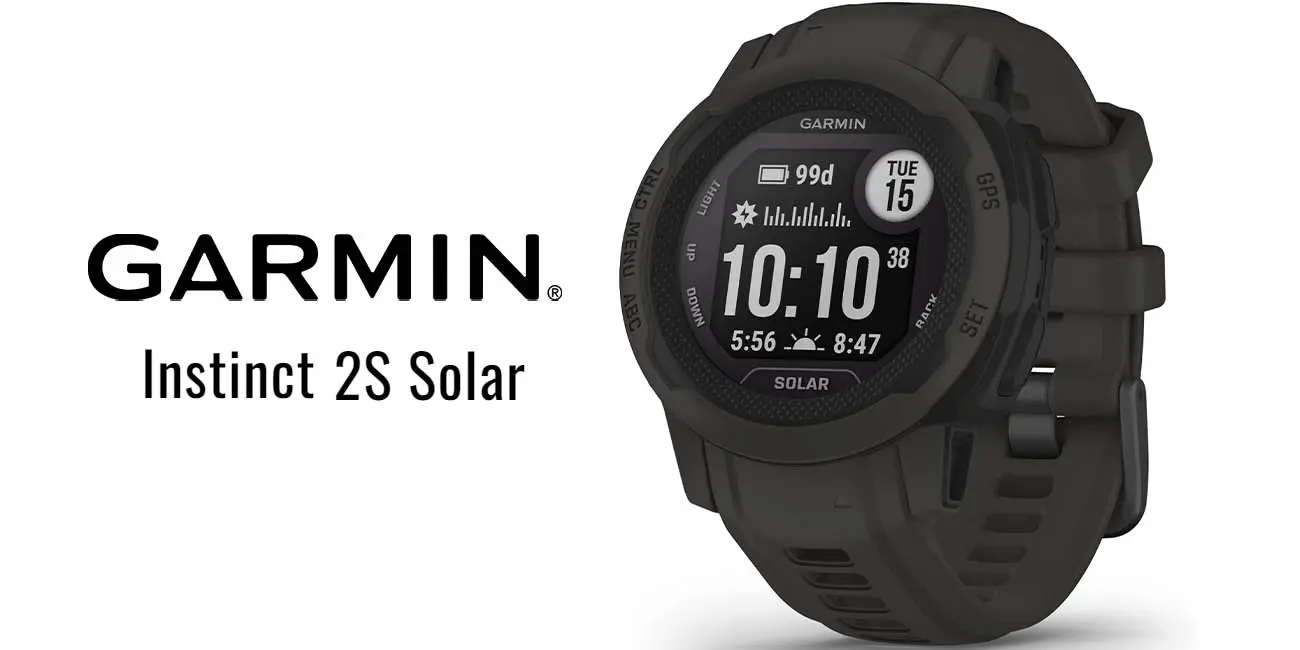 Potencia, resistencia y carga solar: Consigue el Garmin Instinct 2S Solar por menos de 205€ en Amazon (-41%) ¡BRUTAL!