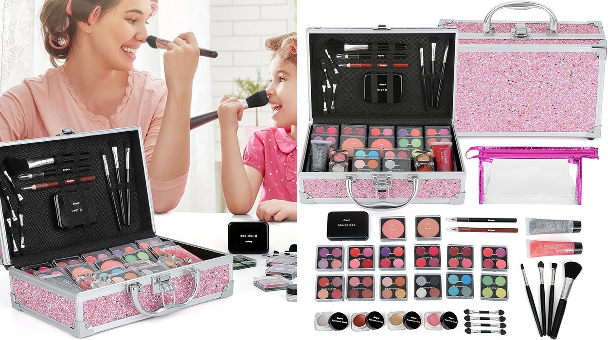 Explora el mundo del maquillaje y crea looks increíbles con este set completísimo para adolescentes