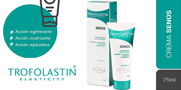 Chollo Crema antiestrías Trofolastin Senos de 75 ml por sólo 6,30€ (-39%)