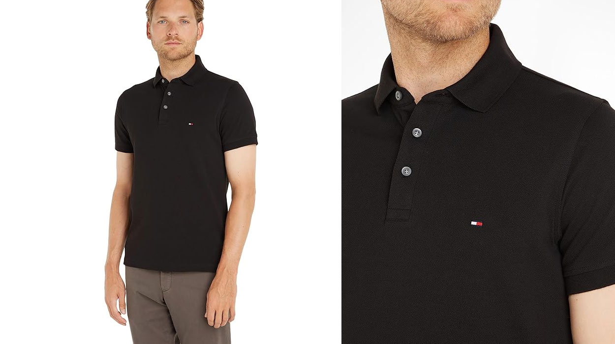 Chollo Polo Tommy Hilfiger Core para hombre por sólo 38,35€ con envío gratis (-52%)