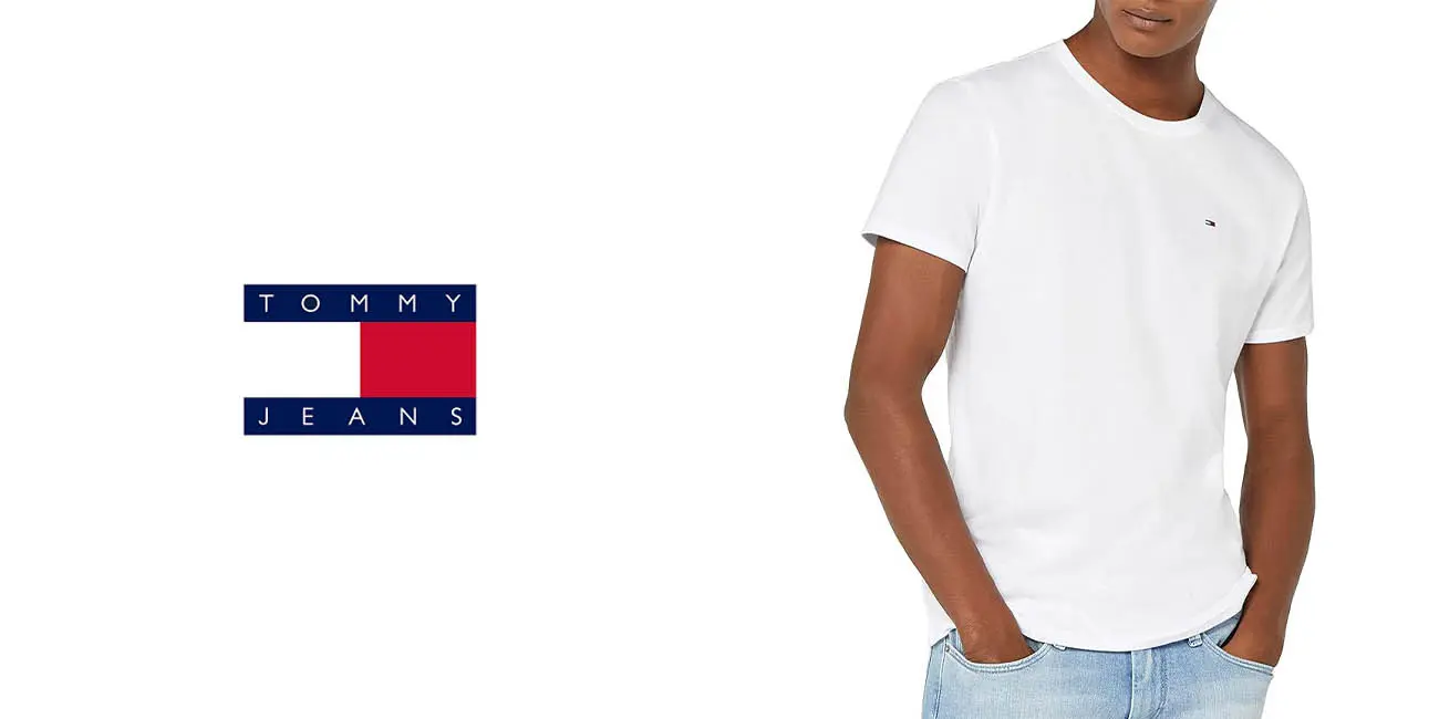 Esta camiseta básica Tommy Jeans de algodón orgánico tiene una calidad TOP y un precio de derribo total en Amazon ¡CORRE!