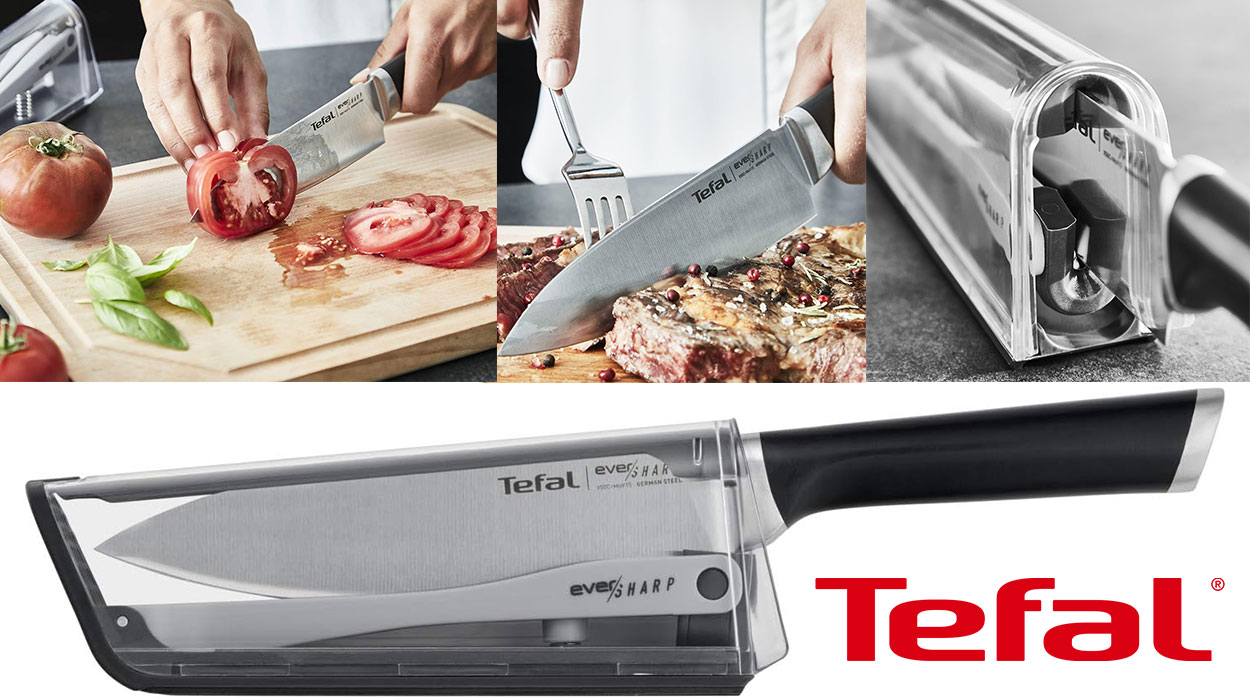 Amazon tira el precio del Tefal Ever Sharp: ¡El cuchillo de chef que siempre está afilado!