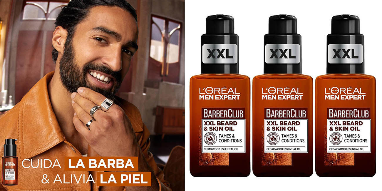 Chollo 3 Aceites para barba L’Oréal Men Expert Barber por solo 21,90€ con oferta 3×2