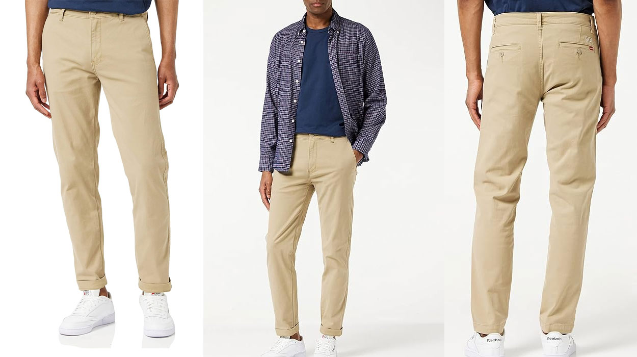 Amazon vuelve a rebajar los pantalones chinos Levi’s más vendidos y hoy son un chollo que merece mucho la pena