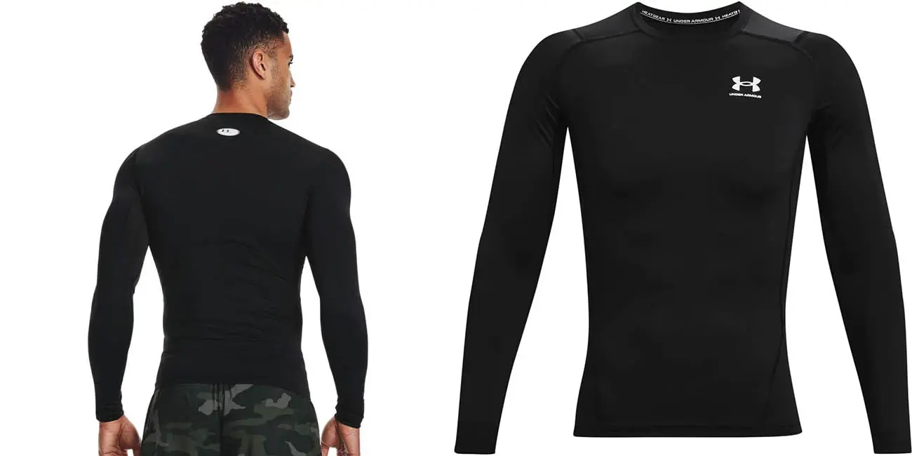 Que el frío no detenga tus entrenamientos: Consigue esta camiseta de compresión Under Armour para hombre por menos de 17,99€ (-60%)