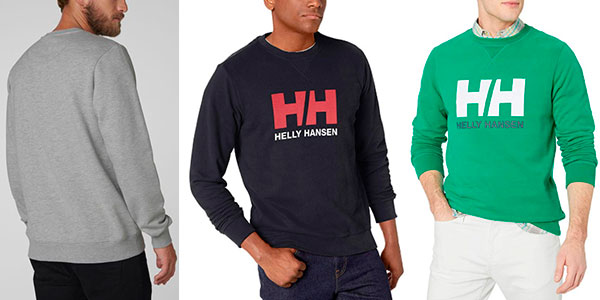 Chollo Sudadera Helly Hansen HH Logo Crew para hombre por sólo 29,20€ con envío gratis (-33%)