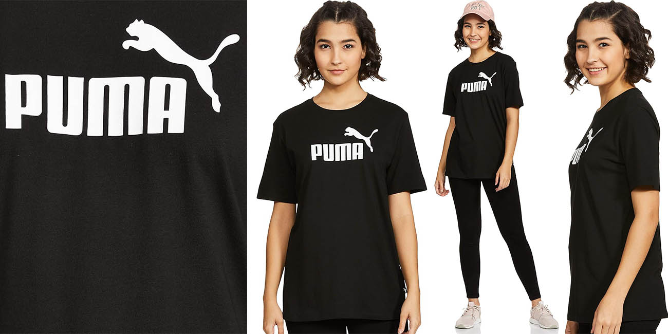 Llévate esta camiseta Puma ESS Logo Boyfriend tee de calidad top sin que tu cuenta bancaria se resienta (demasiado)