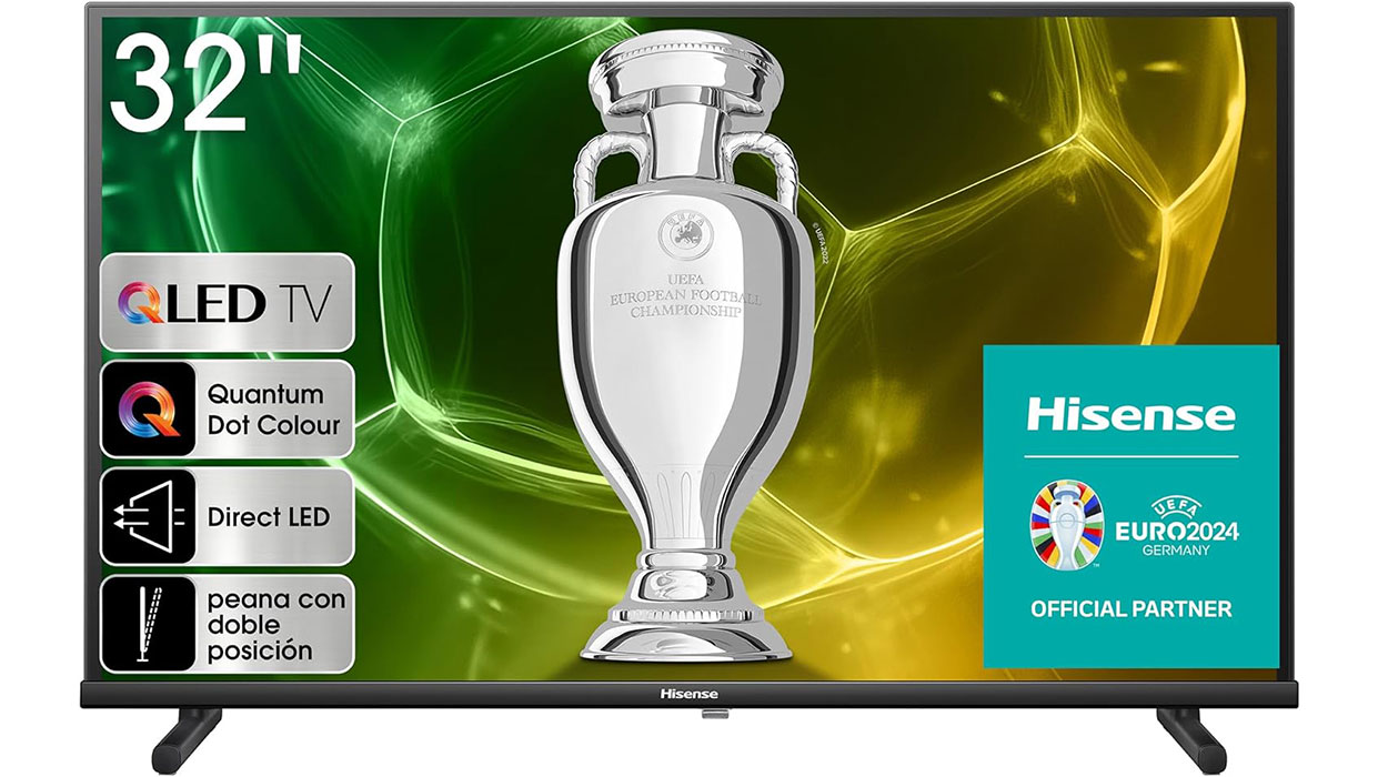 Chollo Smart TV Hisense QLED A5K de 32″ por sólo 189€ (-30%)