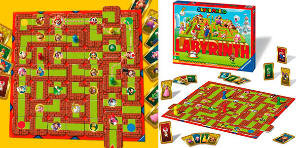 Chollo Juego de mesa Labyrinth Super Mario por sólo 25,80€ (-40%)