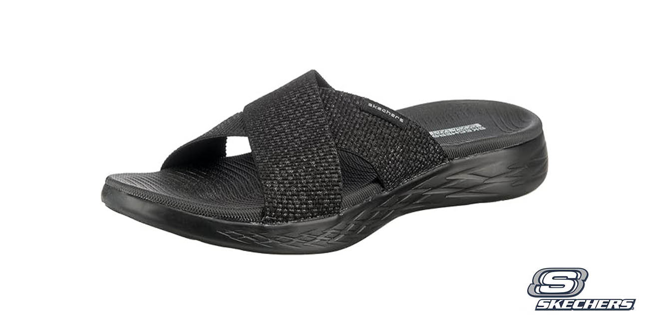 Chollo Sandalias Skechers On The Go 600 Glistening para mujer por sólo 36€ con envío gratis (-20%)