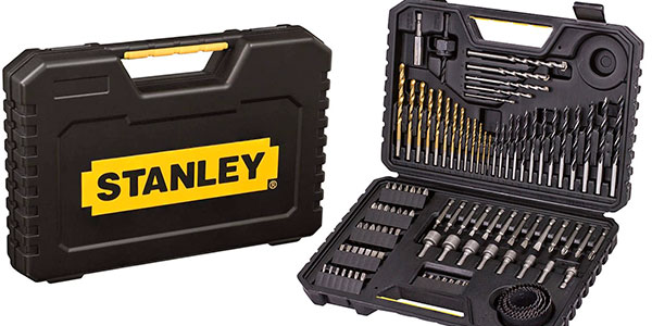 Chollo Set de puntas Stanley STA7205-XJ de 100 piezas por sólo 20,99€ (-30%)