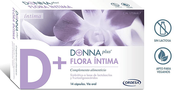 Chollo Complemento alimenticio Donnaplus Flora Íntima de 14 cápsulas por sólo 12,15€ (-29%)