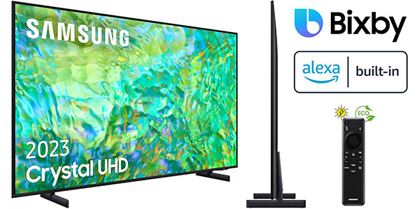 Chollo Smart TV Samsung Crystal UHD 2023 de 43″ por sólo 339,99€ con envío gratis (-40%)