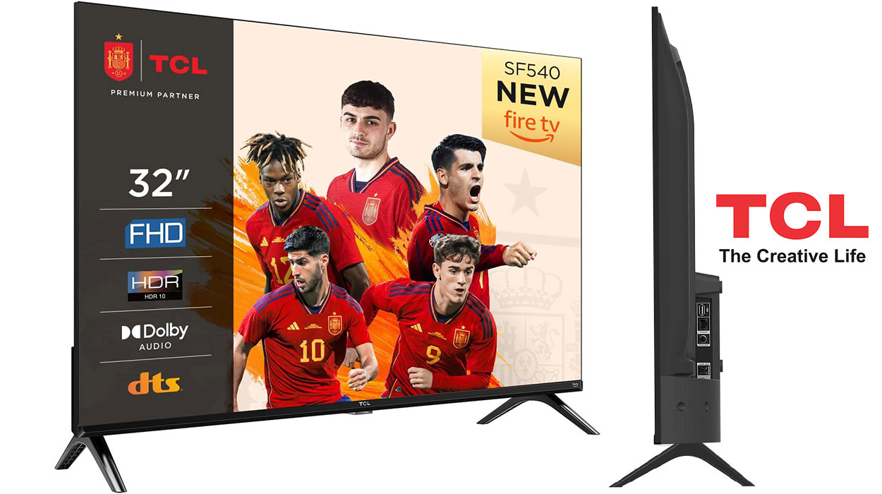 Chollo Smart TV TCL SF540 Full HD de 32″ por sólo 151,24€ (-24%)