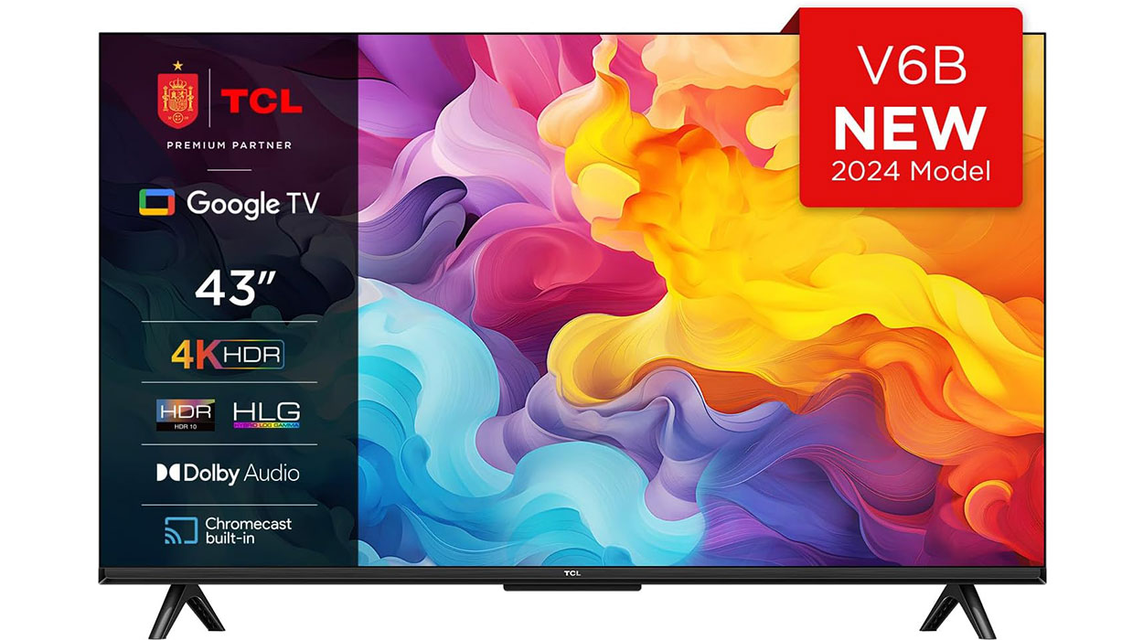 Chollo Smart TV TCL V6B 4K UHD de 43″ por sólo 265,24€ (-24%)