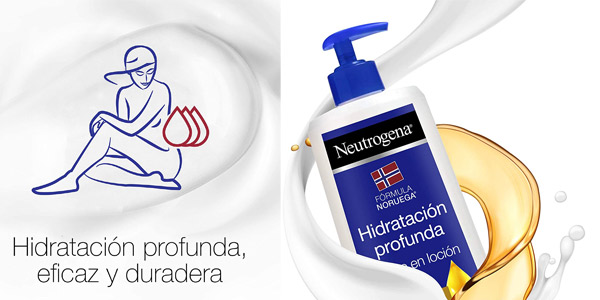 Chollo Loción Corporal Neutrogena hidratación intensa de 400 ml por sólo 5,99€ (-39%)