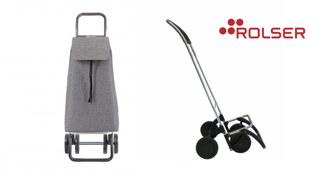 CHOLLAZO Carro de aluminio ROLSER Mountain Tweed Dos +2 por sólo 4,80€ en Carrefour ¡92% DE DESCUENTO!