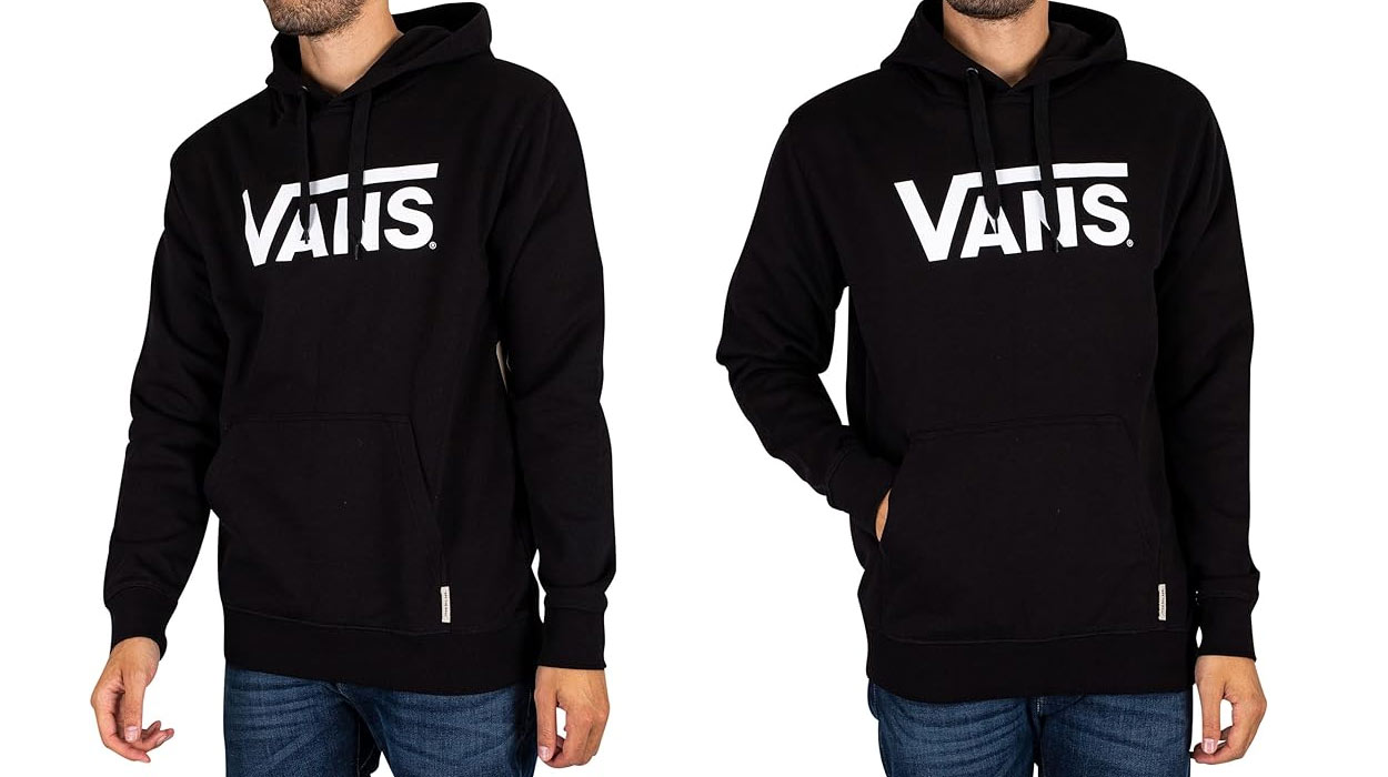 Amazon rebaja a lo loco esta icónica sudadera VANS y si te das prisa te la llevas por menos de 33€ (-50%) ¡Corre!