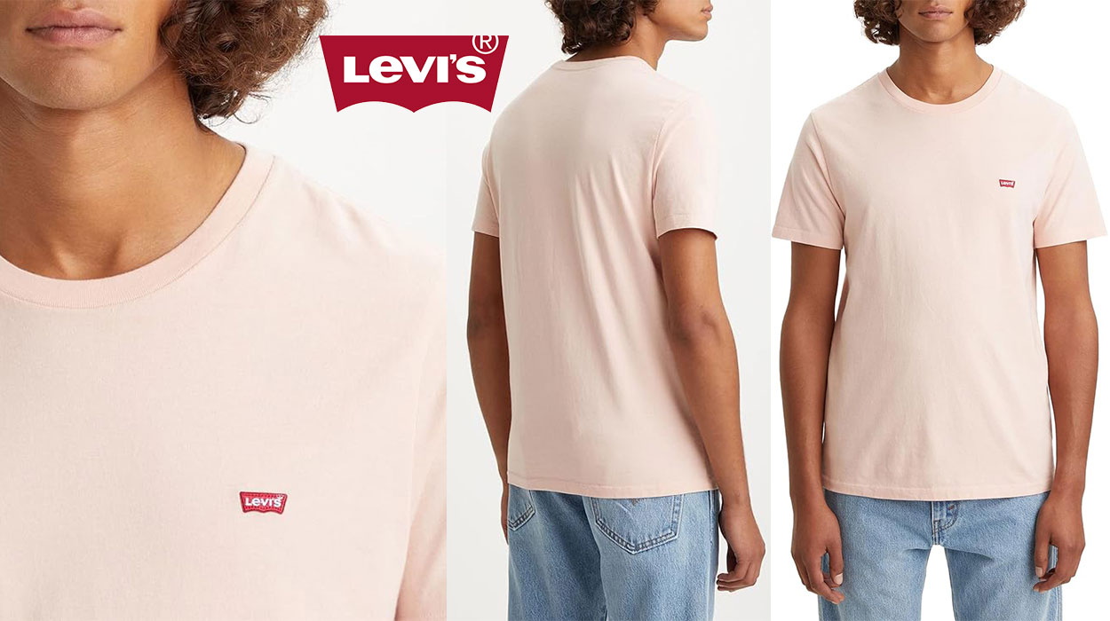 Haz match con el rosa este verano y llévate esta camiseta Levi’s con un 30% de descuento