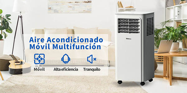 Amazon DESTRUYE el precio de este aire acondicionado portátil SHINCO con más de 104€ de descuento ¡Olvídate del calor!