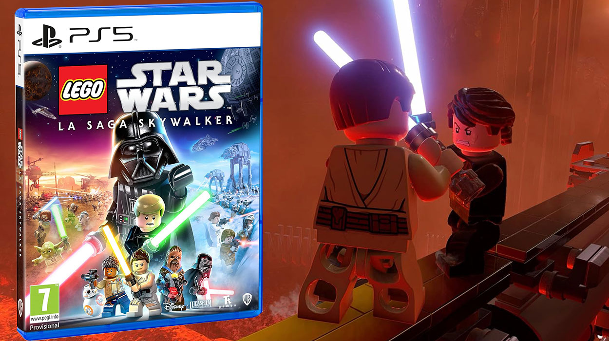 Chollazo LEGO Star Wars: La Saga Skywalker para PS5 por sólo 12,99€ (-78%)