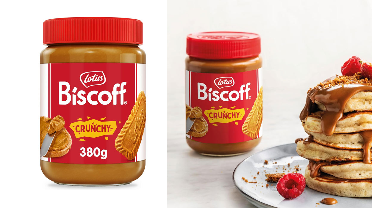 Chollo Bote de crema de galleta para untar Lotus Biscoff Crunchy de 380 g por sólo 3,49€ (-55%) ¡Top ventas!