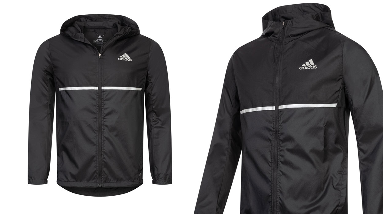 Esta chaqueta de running Adidas es uno de los mejores chollos del día: Por menos de 20€ y disponible en tallas hasta la 4XL