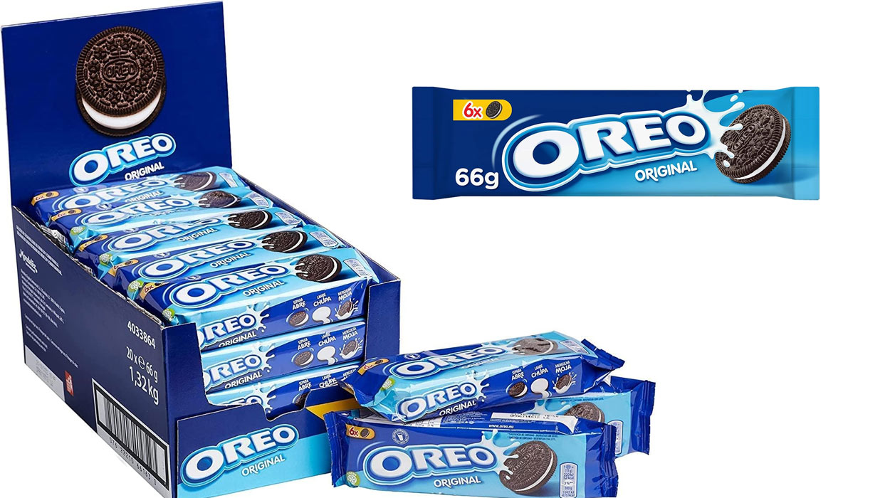 Chollo Pack x20 Paquetes de galletas Oreo Original (120 galletas en total) por sólo 8,89€ (-49%)