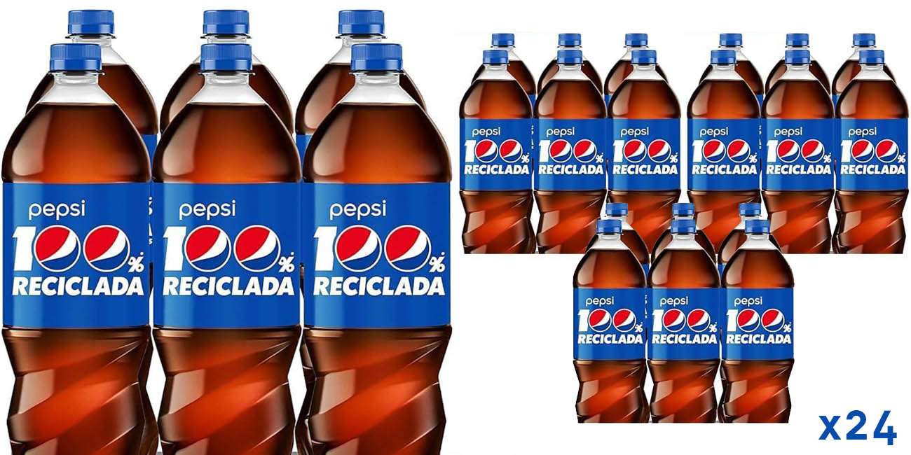 Chollo Pack x24 Pepsi Original de 1,75 litros por sólo 28,80€ (1,20€ cada una)