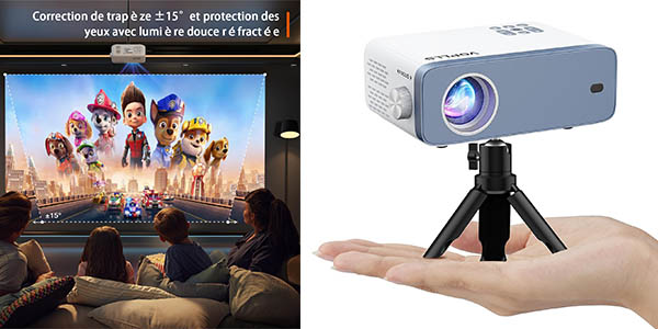 Chollo Mini Proyector Voplls por sólo 54,90€ con envío gratis (43% de descuento)