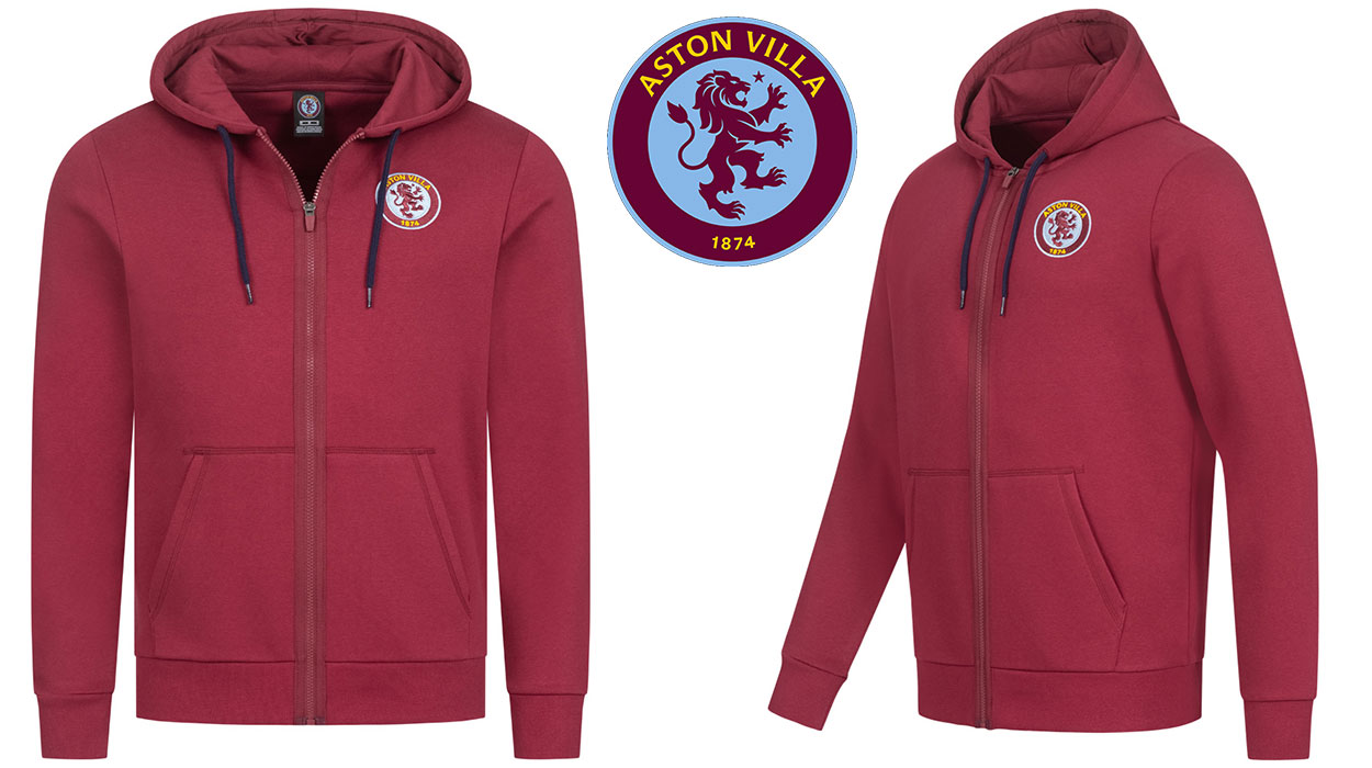 Chollo Sudadera Aston Villa para hombre por sólo 10,50€ (-85%)